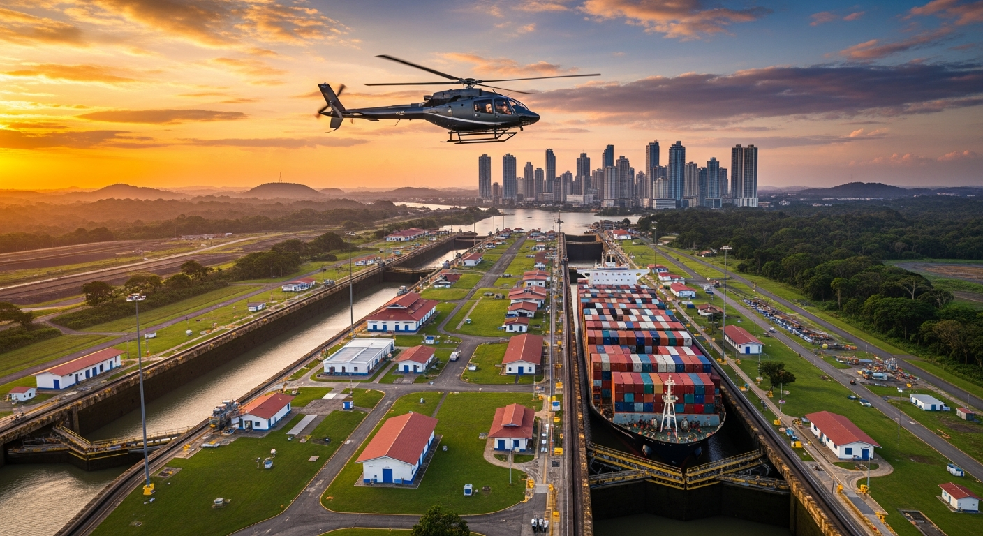 Panama Canal Helicopter Tours